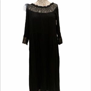 Zara black dress sz XS